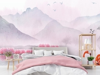 Вибрати фотошпалери  в спальню Фламінго вищої якості великий вибір кращих фото шпалер на стіну в інтернет магазині Еко Шпалери